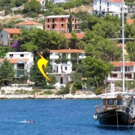 In Okrug Gornji With Sea View, Terrace, Air Conditioning, Wifi 5106-3